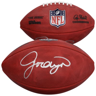 New Orleans Saints Jordyn Tyson Autographed Fanatics Authentic Wilson Duke Full Color Football
